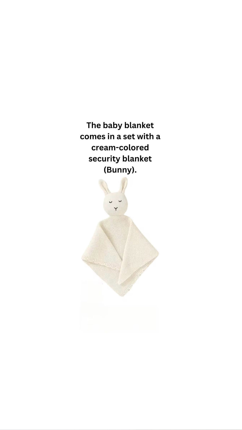 Blanket with Bunny