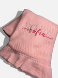 Personalized Raffle Blanket (Duo Embroidery)